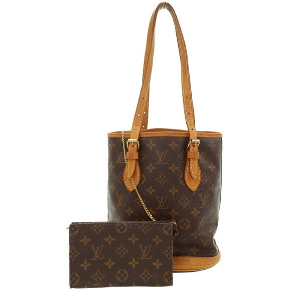 Louis Vuitton Monogram Shoulder PM Bucket Bag - Picture 1 of 8